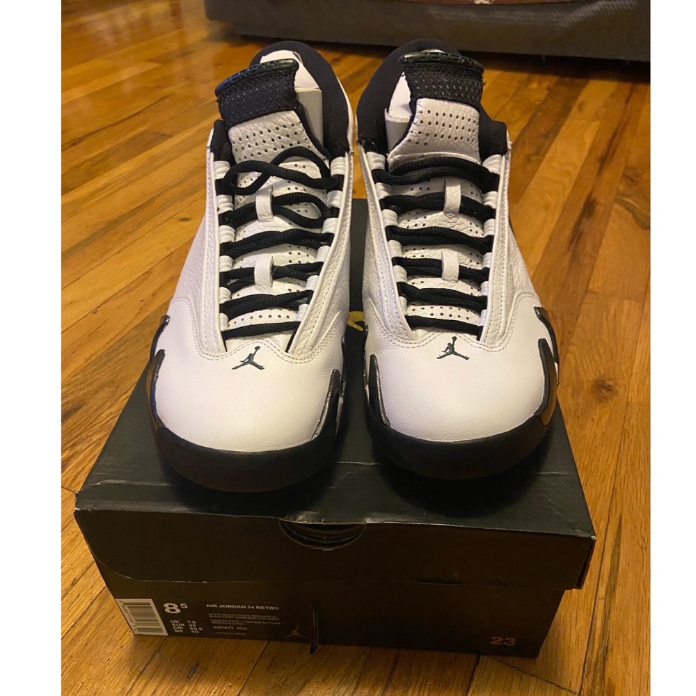 Air Jordan 14 Retro Oxidized Green